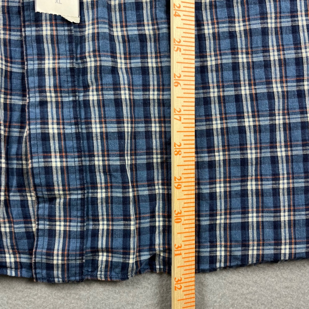 Polo Ralph Lauren Mens XL Blue Plaid Button Down Shirt Long Sleeve NWT - Picture 4 of 8